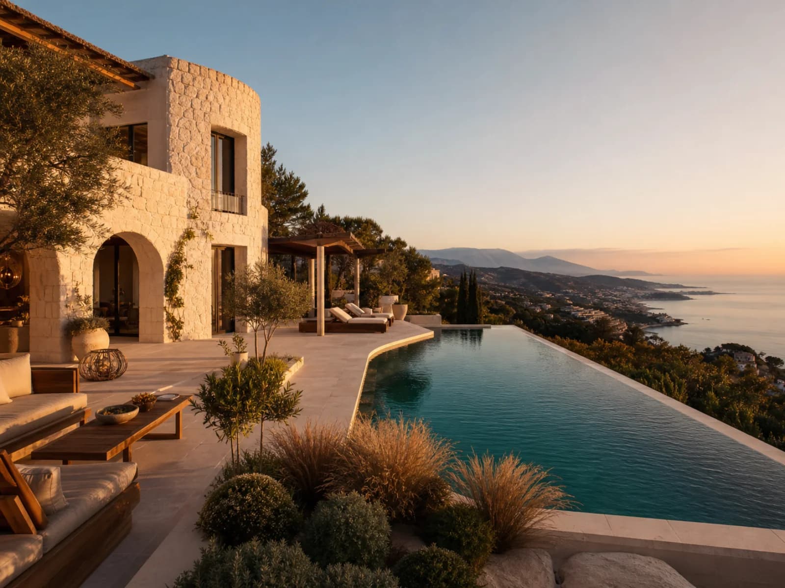 Casa Luz above the Mediterranean, demonstration listing